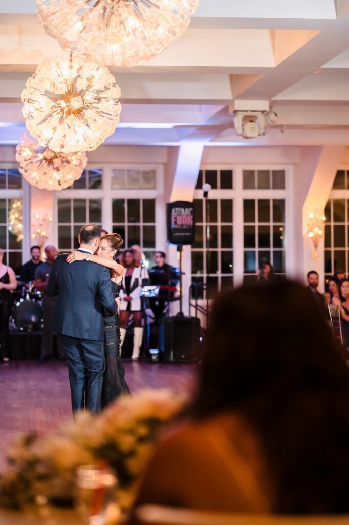 groom dancing with mother heritage club ballroom